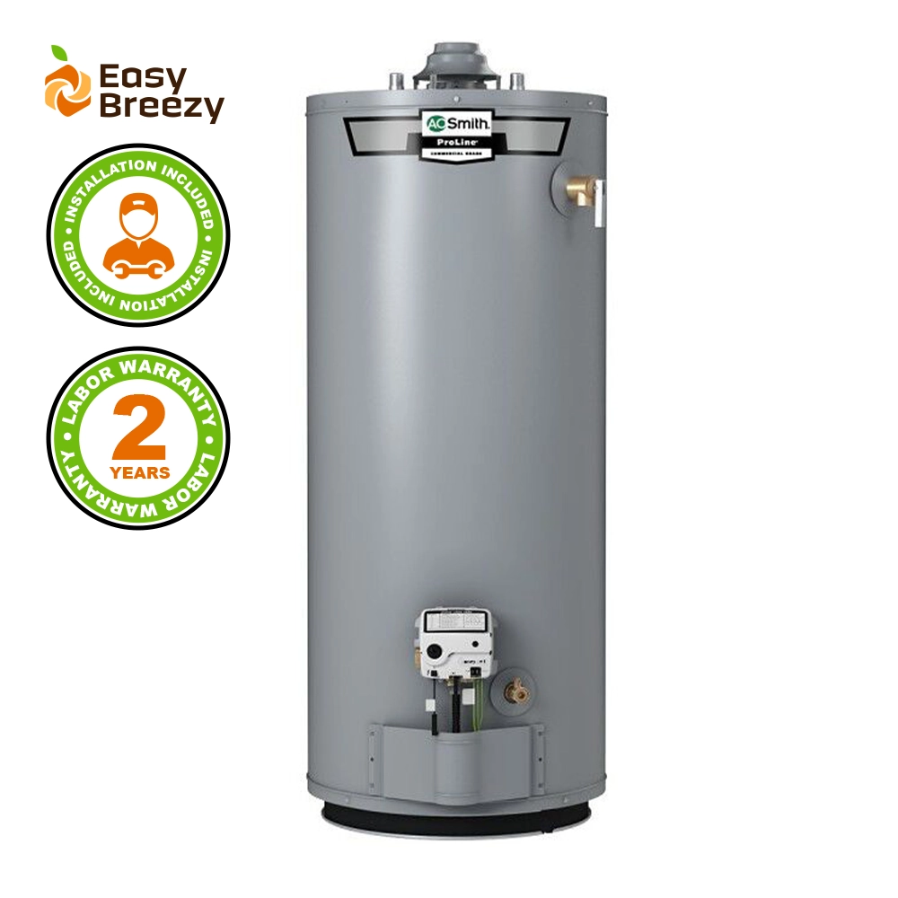 A.O. Smith Tank Water Heater – 40 Gallon – Atmospheric Vent – Model GCRL-40