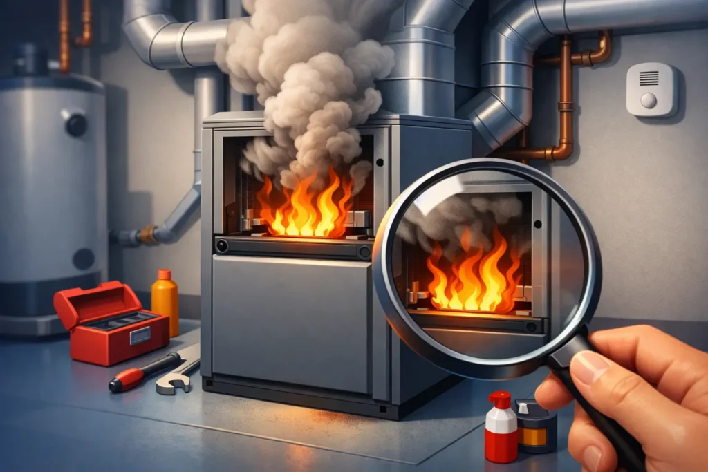 Why Does My Furnace Smell Burning? What to Do